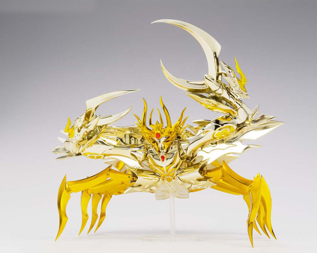 Descubre el apasionante mundo de Saint Seiya Soul of Gold Myth Cloth EX Cancer Armadura Divina.