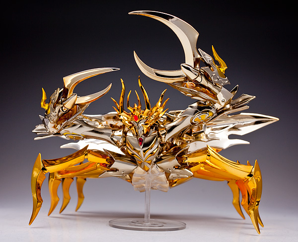 Descubre el apasionante mundo de Saint Seiya Soul of Gold Myth Cloth EX Cancer Armadura Divina.