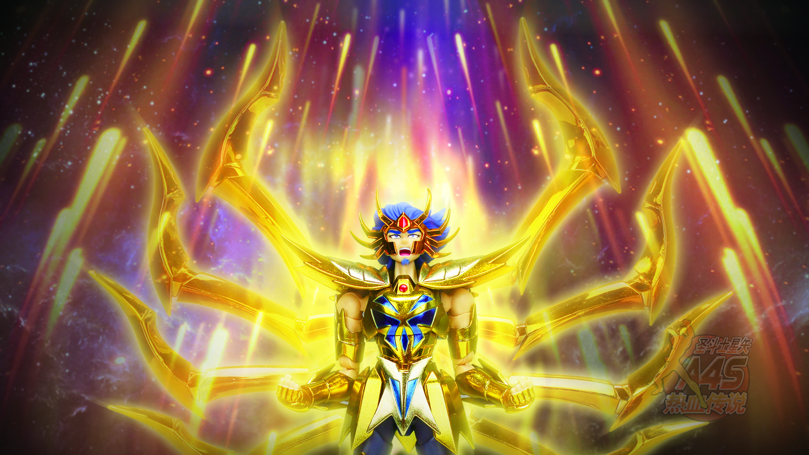 Descubre el apasionante mundo de Saint Seiya Soul of Gold Myth Cloth EX Cancer Armadura Divina.