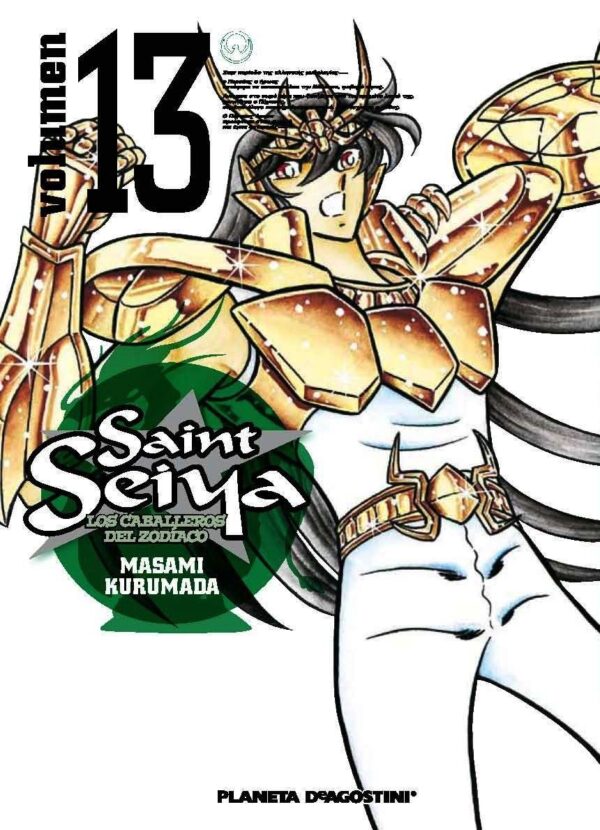 Descubre el apasionante mundo de Manga Saint Seiya Tomo 13.