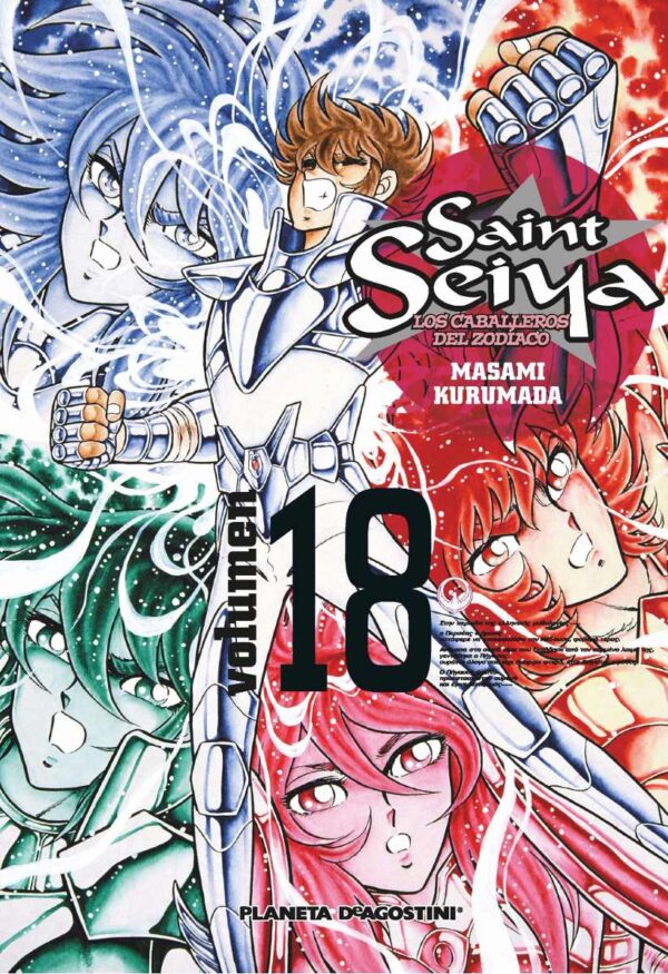 Descubre el apasionante mundo de Manga Saint Seiya Tomo 18.
