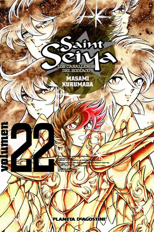 Manga Saint Seiya Los Caballeros del Zodiaco tomo 22