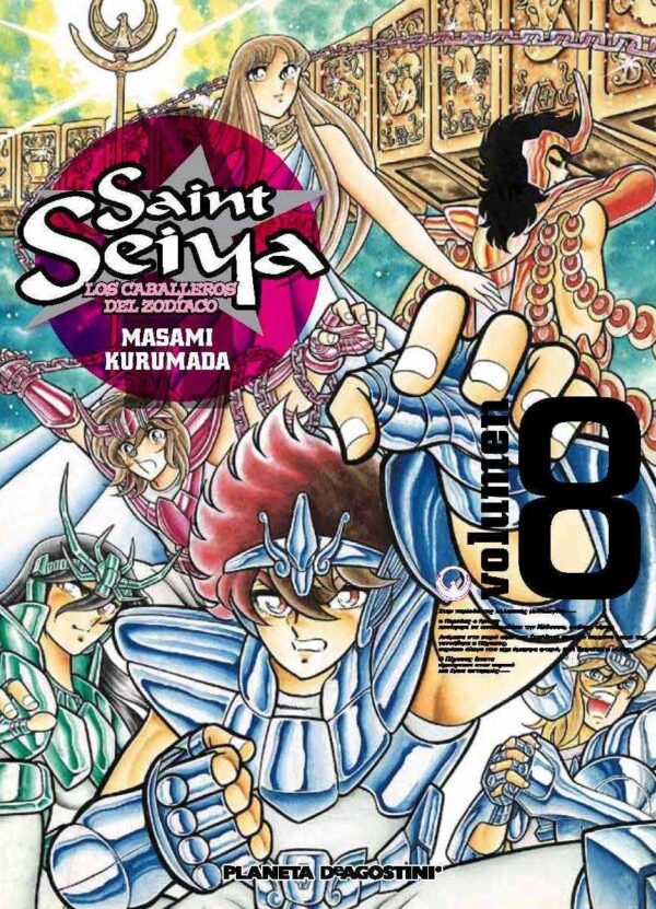 Descubre el apasionante mundo de Manga Saint Seiya Tomo 08.