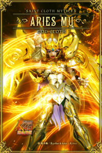 Descubre el apasionante mundo de Saint Seiya Soul of Gold Myth Cloth EX Aries Armadura Divina.