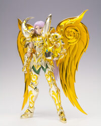 Descubre el apasionante mundo de Saint Seiya Soul of Gold Myth Cloth EX Aries Armadura Divina.