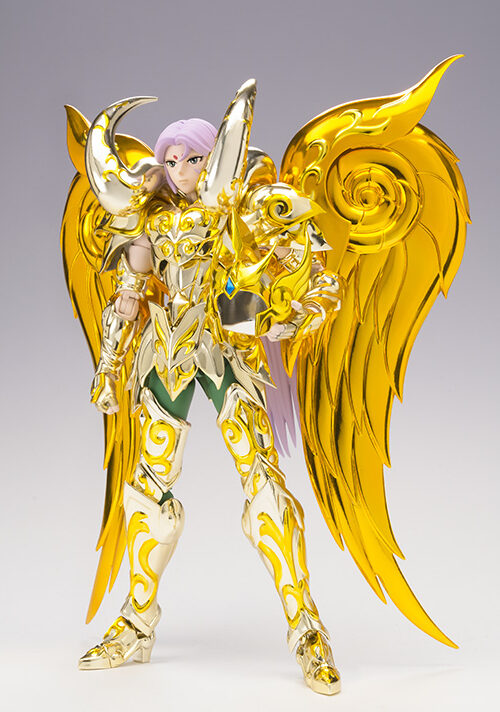 Descubre el apasionante mundo de Saint Seiya Soul of Gold Myth Cloth EX Aries Armadura Divina.
