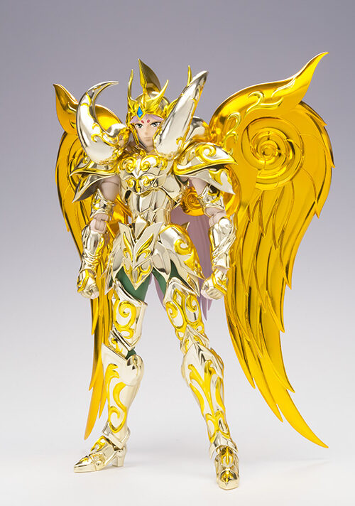 Descubre el apasionante mundo de Saint Seiya Soul of Gold Myth Cloth EX Aries Armadura Divina.