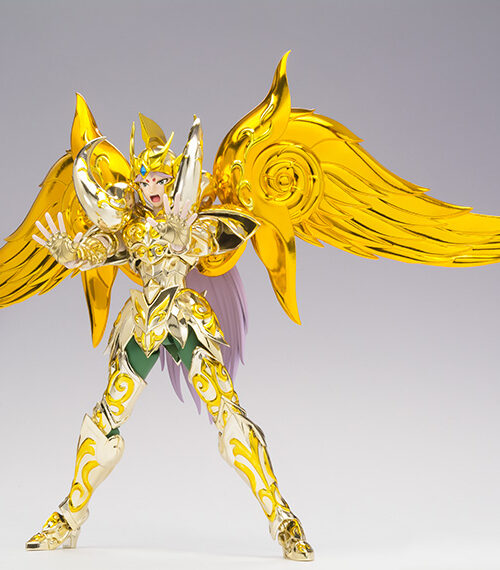 Descubre el apasionante mundo de Saint Seiya Soul of Gold Myth Cloth EX Aries Armadura Divina.