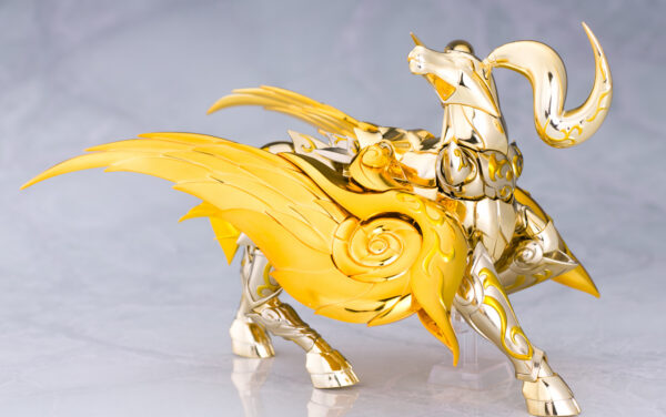 Descubre el apasionante mundo de Saint Seiya Soul of Gold Myth Cloth EX Aries Armadura Divina.
