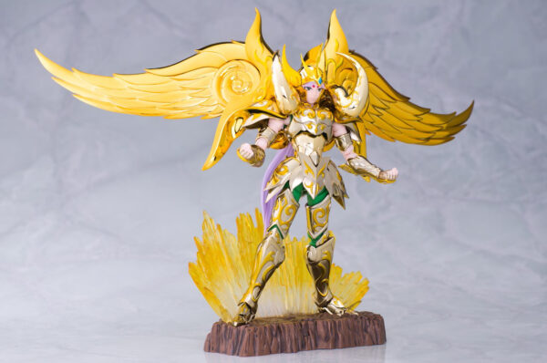 Descubre el apasionante mundo de Saint Seiya Soul of Gold Myth Cloth EX Aries Armadura Divina.