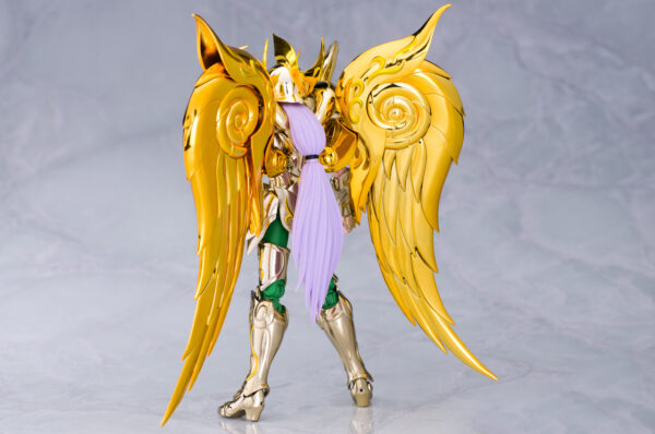 Descubre el apasionante mundo de Saint Seiya Soul of Gold Myth Cloth EX Aries Armadura Divina.
