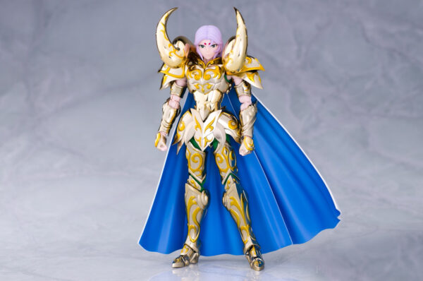 Descubre el apasionante mundo de Saint Seiya Soul of Gold Myth Cloth EX Aries Armadura Divina.
