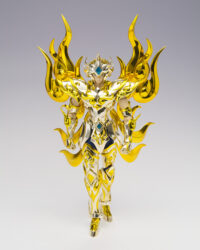 Descubre el apasionante mundo de Saint Seiya Soul of Gold Myth Cloth EX Leo Armadura Divina.
