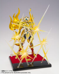 Descubre el apasionante mundo de Saint Seiya Soul of Gold Myth Cloth EX Leo Armadura Divina.