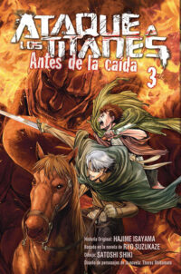 Descubre el apasionante mundo de Ataque a los Titanes Antes de la Caida manga Tomo 3.