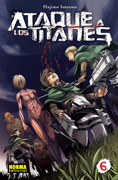 Manga Ataque a los Titanes 06