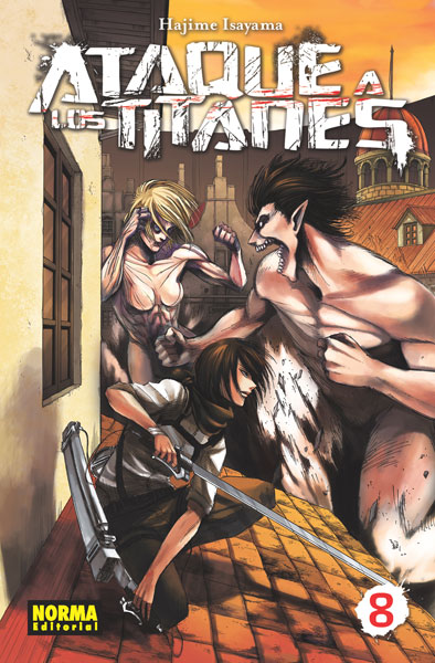 Manga Ataque a los Titanes 08