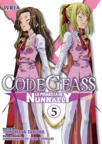 Descubre el apasionante mundo de Code Geass La Pesadilla De Nunnally Manga Tomo 5.