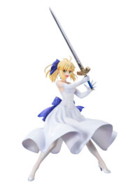 Descubre el apasionante mundo de Estatua Fate Saber White Dress.
