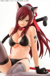 Descubre el apasionante mundo de Estatua Erza Scarlet Black Cat Gravure.