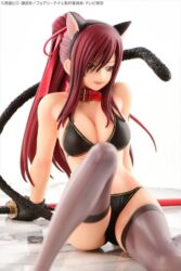 Descubre el apasionante mundo de Estatua Erza Scarlet Black Cat Gravure.