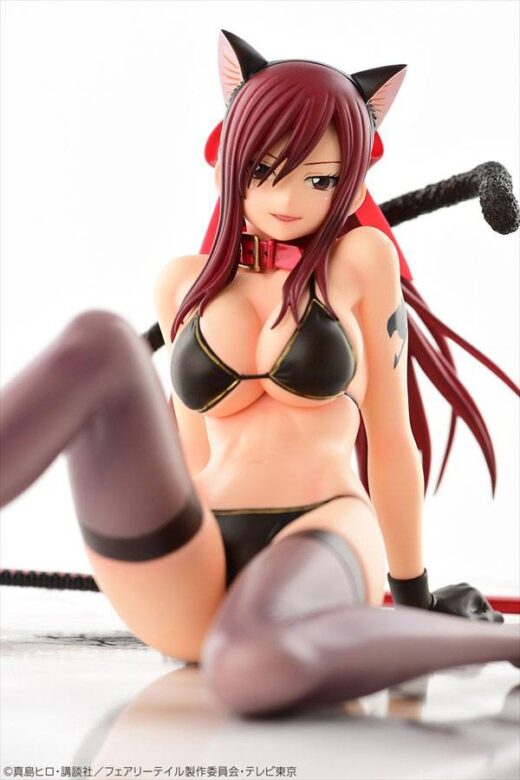 Descubre el apasionante mundo de Estatua Erza Scarlet Black Cat Gravure.