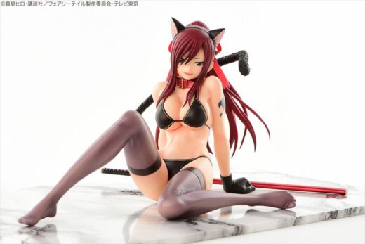 Descubre el apasionante mundo de Estatua Erza Scarlet Black Cat Gravure.