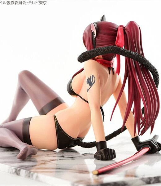 Descubre el apasionante mundo de Estatua Erza Scarlet Black Cat Gravure.