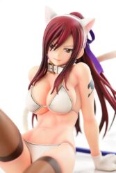 Descubre el apasionante mundo de Estatua Erza Scarlet Cat Gravure Style.