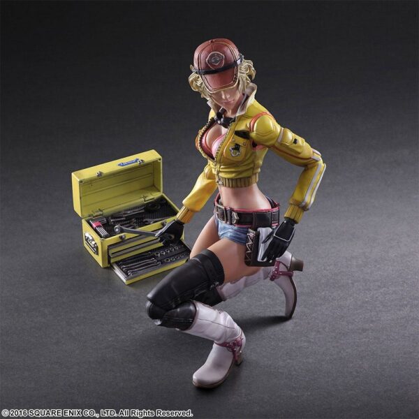 Descubre el apasionante mundo de Figura Final Fantasy XV Play Arts Kai Cindy Aurum.