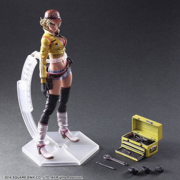 Descubre el apasionante mundo de Figura Final Fantasy XV Play Arts Kai Cindy Aurum.