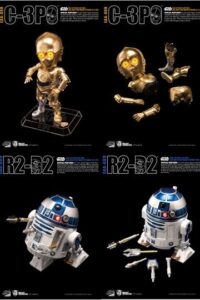 Descubre el apasionante mundo de Star Wars Egg Attack Pack de 2 Figuras R2-D2- C-3PO-Episodio-V.