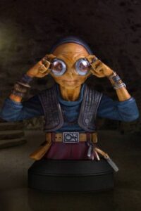 Descubre el apasionante mundo de Star Wars Episodio VII Busto Maz Kanata.