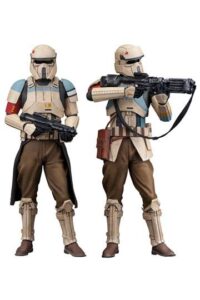 Descubre el apasionante mundo de Star Wars Rogue One Pack de 2 Figuras ARTFX Scarif Stormtrooper.