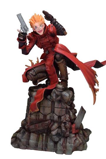 Descubre el apasionante mundo de Trigun Badlands Rumble Figura Vash The Stampede Holdup.