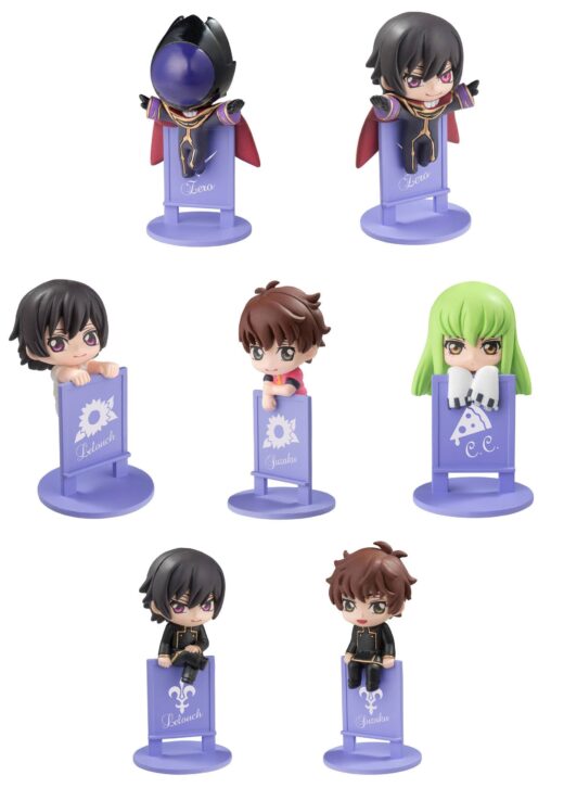 Descubre el apasionante mundo de Set 7 Figuras Code Geass Lelouch of the Rebellion Ochatomo Series.
