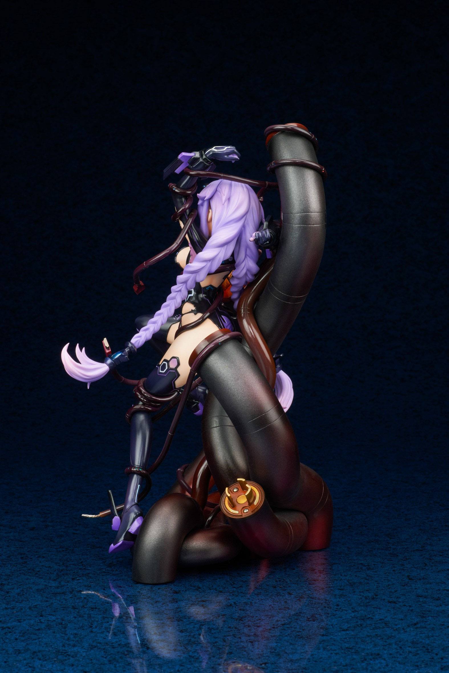 Descubre el apasionante mundo de Hyperdimension Neptunia Figura Purple Heart.