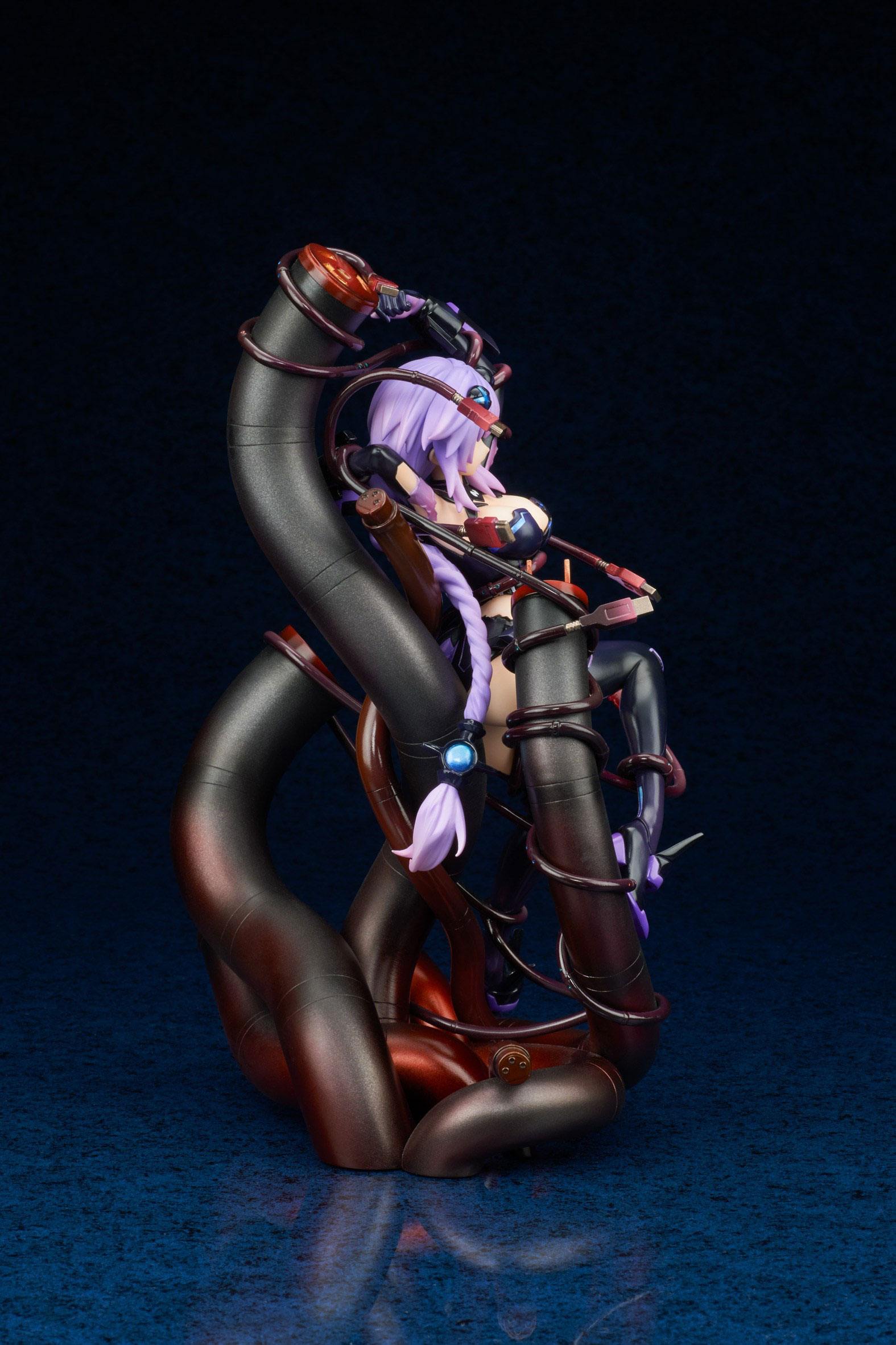 Descubre el apasionante mundo de Hyperdimension Neptunia Figura Purple Heart.