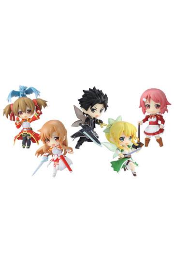 6 Minifiguras Sword Art Online Niitengo DX