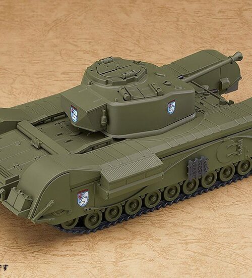 Descubre el apasionante mundo de Girls und Panzer das Finale Vehiculo Nendoroid More Churchill Mk VII.