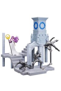 Descubre el apasionante mundo de Saint Seiya Figura D-D-P Diosa Atena mas Soldados y Reloj de Fuego del Santuario.