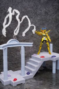 Descubre el apasionante mundo de Saint Seiya Figura D-D Panoramation Templo de Cancer Deathmask.