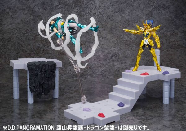 Descubre el apasionante mundo de Saint Seiya Figura D-D Panoramation Templo de Cancer Deathmask.