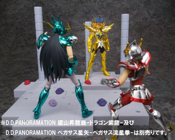 Descubre el apasionante mundo de Saint Seiya Figura D-D Panoramation Templo de Cancer Deathmask.