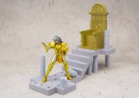 Descubre el apasionante mundo de Saint Seiya Soul of Gold Figura Saga de Geminis Saga Camara del Patriarca.
