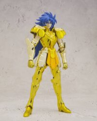 Descubre el apasionante mundo de Saint Seiya Soul of Gold Figura Saga de Geminis Saga Camara del Patriarca.