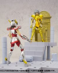 Descubre el apasionante mundo de Saint Seiya Soul of Gold Figura Saga de Geminis Saga Camara del Patriarca.