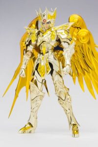 Descubre el apasionante mundo de Figuras Saint Seiya Soul of Gold SCME Saga de Geminis God Cloth Premium Set.