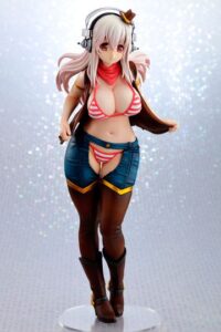 Descubre el apasionante mundo de Super Sonico Figura Super Sonico Cowgirl.