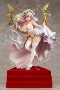 Descubre el apasionante mundo de Super Sonico Figura Super Sonico Decimo Aniversario Wedding.